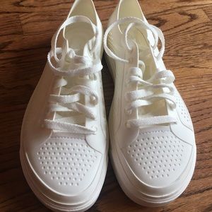 Crocs sneakers white size 9